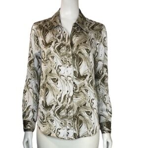 Eliane Rose Swirl Pattern Women's Top